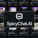 spicychat ai website, app and logo
